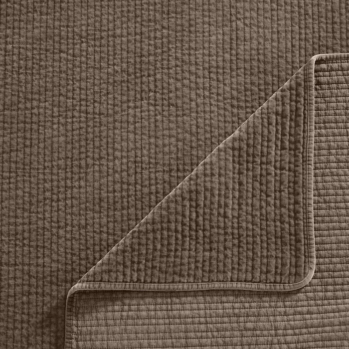 Stonewashed Cotton Velvet Quilt