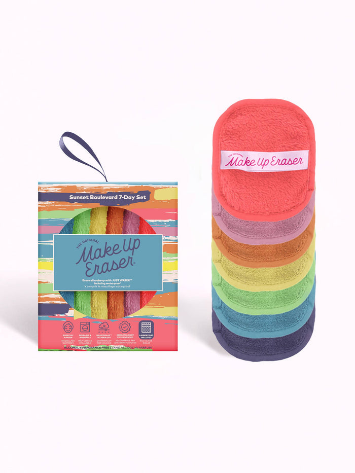Sunset Boulevard 7-Day MakeUp Eraser Set