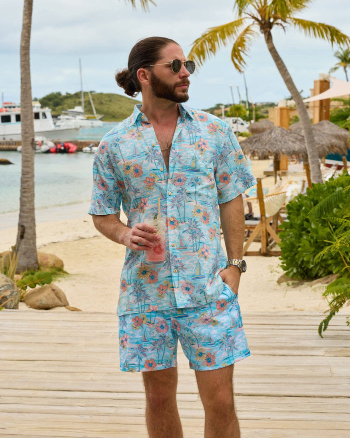 The BVIs - Men’s Swim Trunks by Kenny Flowers