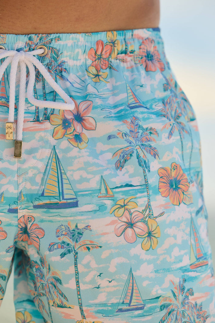 The BVIs - Men’s Swim Trunks by Kenny Flowers