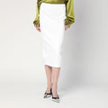 TheLatest - White cotton midi skirt