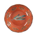 Tossed Feather Melamine Serving Bowl Serving Bowl
