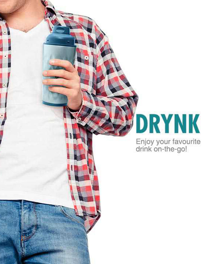 Vaya Drynk 11.8 fl oz Blue, Loop Lid
