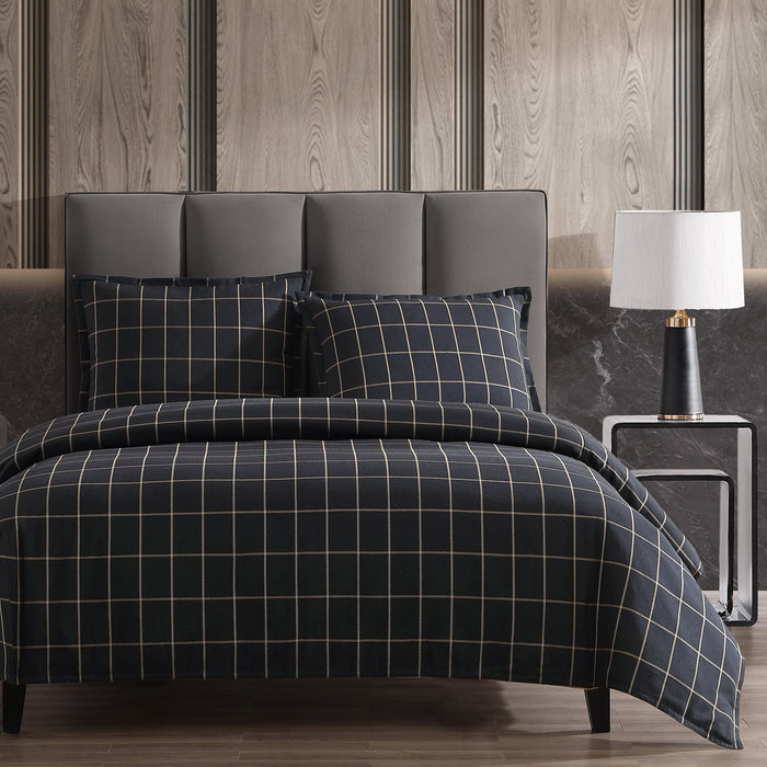 Window Pane Bedding Set Comforter / Duvet Cover