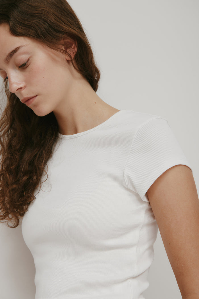 Women’s 90’s Tee in White
